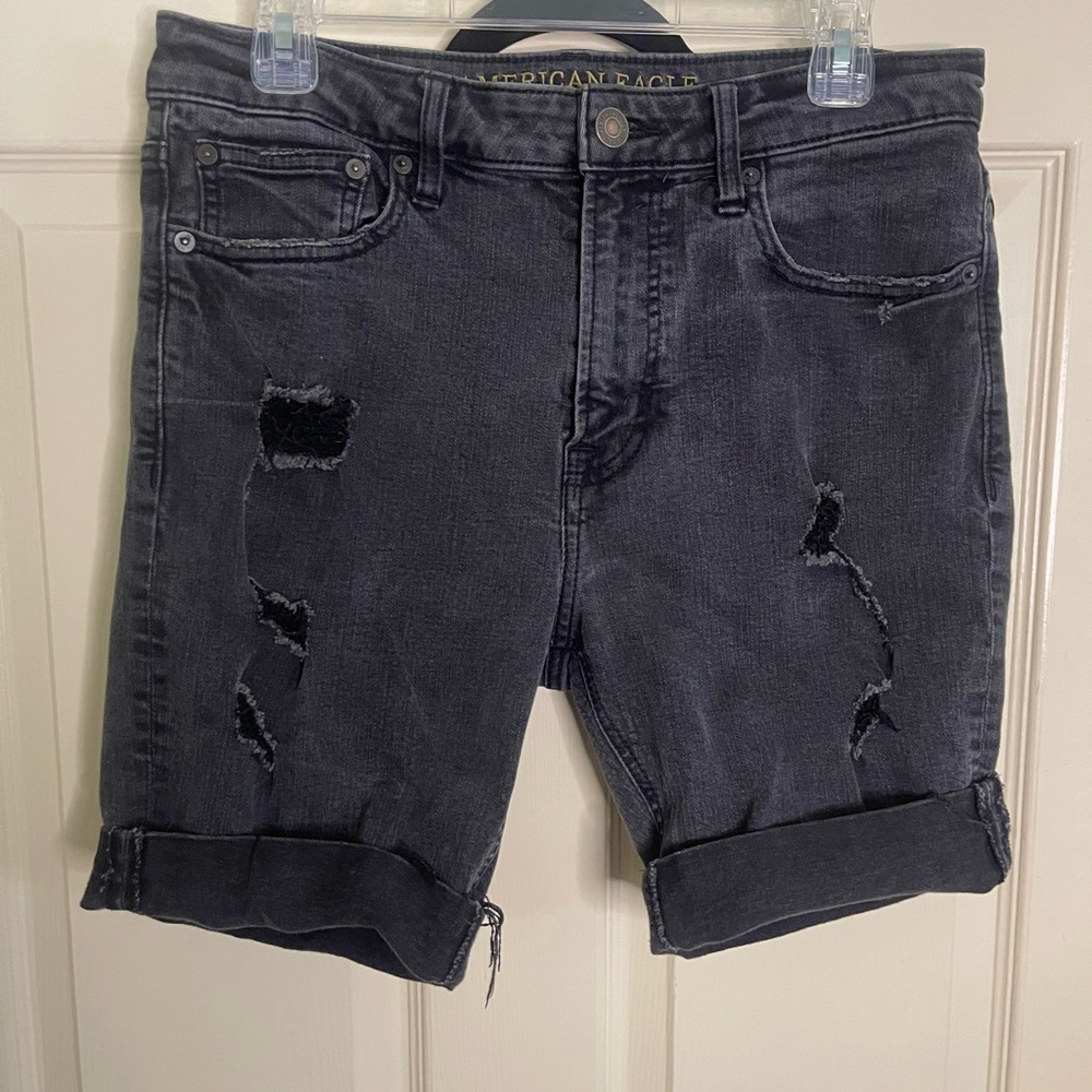 American eagle jean shorts